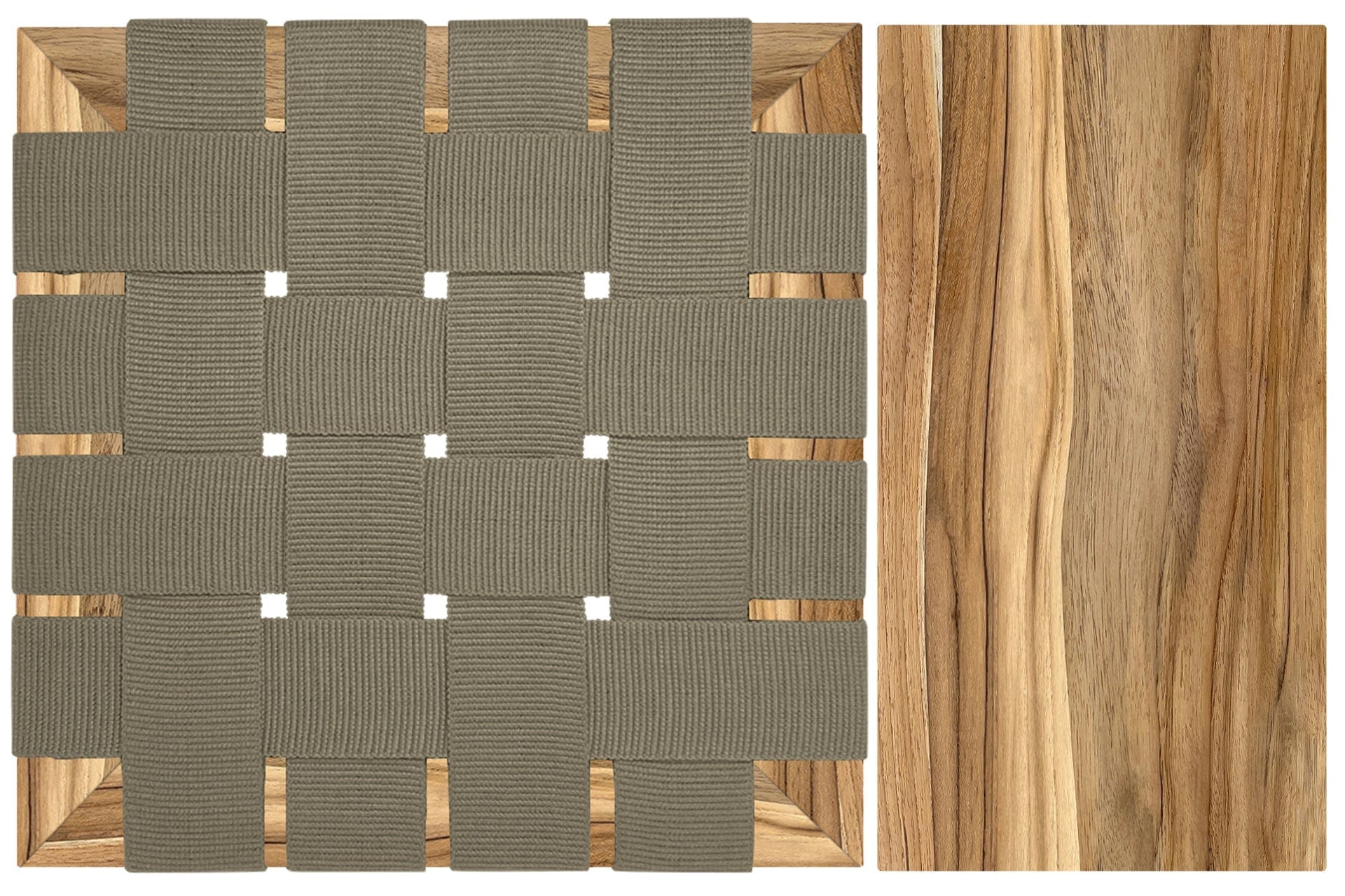 Unfinished / Beige Outdoor Straps