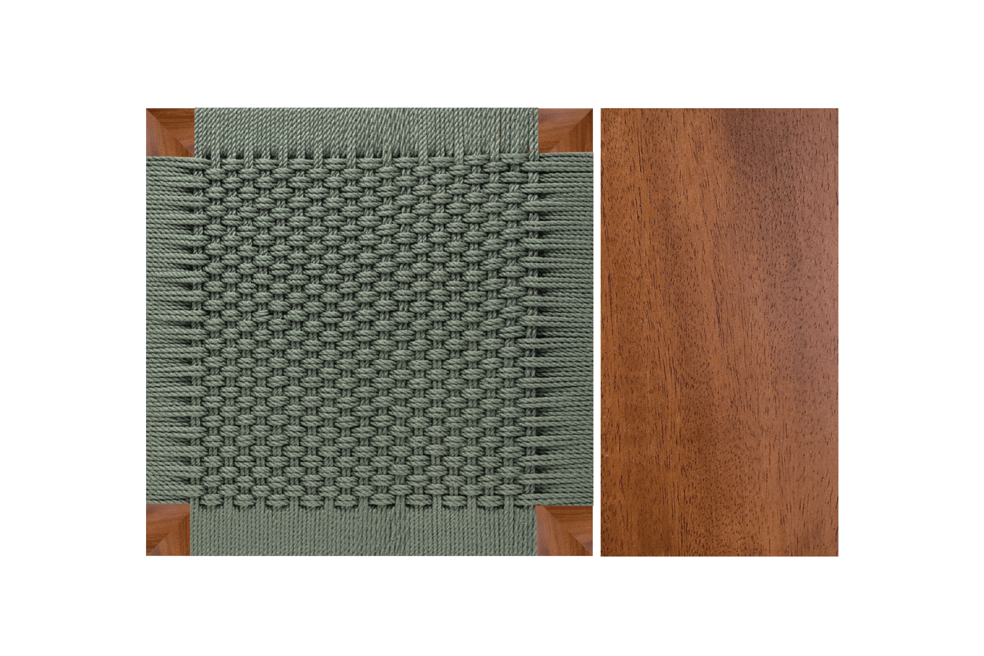 Mahogany / Basil Manila / Large